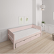 Sif children's bed with drawers - 90*200cm - Light rose - 24