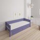 Sif children's bed with drawers - 90*200cm - Light purple - 26