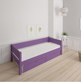 Sif children's bed with drawers - 90*160cm - Purple - 31