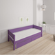Sif children's bed with drawers - 90*160cm - Purple - 31