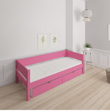 Sif children's bed with drawers - 90*200cm - Pink - 32