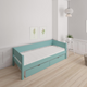 Sif children's bed with drawers - 90*200cm - Mint blue - 42
