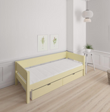 Sif children's bed with drawers - 90*200cm - Sunny yellow - 44
