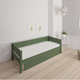 Sif children's bed with drawers - 90*160cm - Dark green - 53