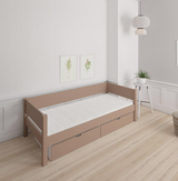 Sif children's bed with drawers - 90*160cm - Café Latte - 55