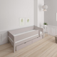 Mimer children's bed with sideboard and drawers - 90*160cm - Silver - 23