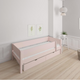 Mimer children's bed with sideboard and drawers - 90*200cm - Light rose - 24