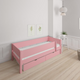 Mimer children's bed with sideboard and drawers - 90*200cm - Rose - 30