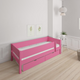 Mimer children's bed with sideboard and drawers - 90*160cm - Pink - 32