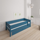 Mimer children's bed with sideboard and drawers - 90*160cm - Aqua blue - 41