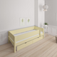 Mimer children's bed with sideboard and drawers - 90*160cm - Sunny yellow - 44