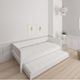 Liv pull-out bed - out bed - 90*200cm - White - 1