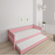 Liv pull-out bed - out bed - 90*200cm - Rose - 30