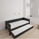 Liv pull-out bed - out bed - 90*200cm - Black - 39