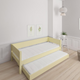 Liv pull-out bed - out bed - 90*200cm - Sunny yellow - 44