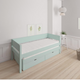 Luna pull-out bed with drawers - out bed with drawers - 90*200cm - Azur mint - 22