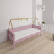 Saga children's bed with beech bed frame - 90*200cm - Dusty rose - 25