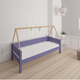 Saga children's bed with beech bed frame - 90*200cm - Light purple - 26
