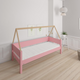 Saga children's bed with beech bed frame - 90*200cm - Rose - 30