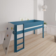 Borr half-height children's bed with climbing wall - height bed with climbing wall - 90*160cm - Aqua blue - 41