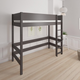 Gefion high bed for children - 90*160cm - Anthracite - 2