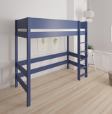 Gefion high bed for children - 90*160cm - Denim blue - 21