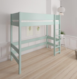 Gefion high bed for children - 90*160cm - Azur mint - 22