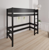 Gefion high bed for children - 90*160cm - Black - 39