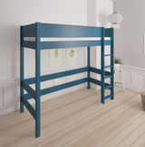 Gefion high bed for children - 90*160cm - Aqua blue - 41