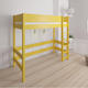 Gefion high bed for children - 90*200cm - Curry yellow - 43