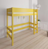 Gefion high bed for children - 90*160cm - Curry yellow - 43