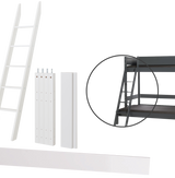 Bed ladder and 85 cm legs for combination bunk bed