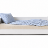 Huxie Montessori floor bed with slat base