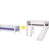 Open bunk bed with slide - Mensa