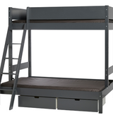 Bed ladder and 85 cm legs for combination bunk bed